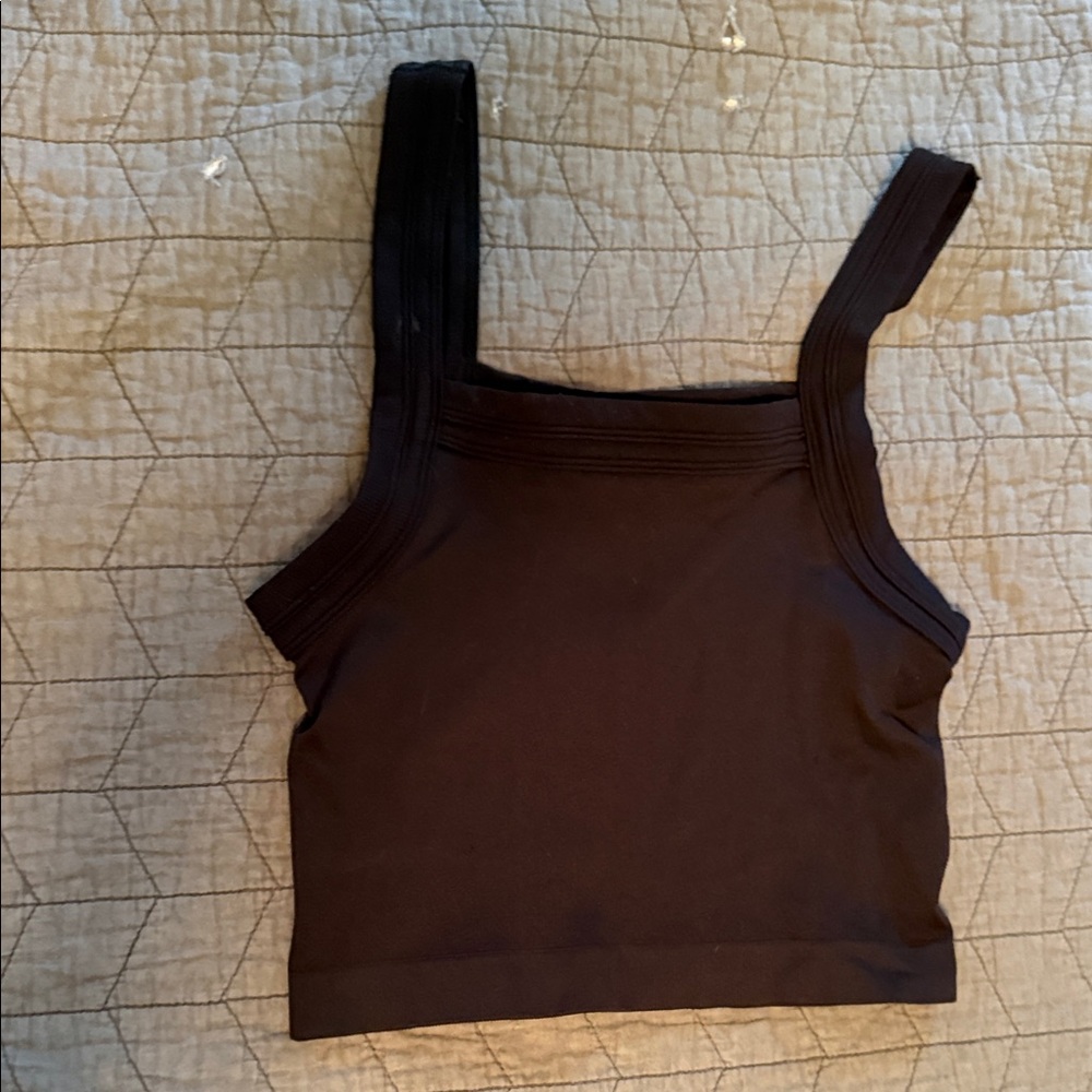 Urban Outfitters Sleek Black Crop Top